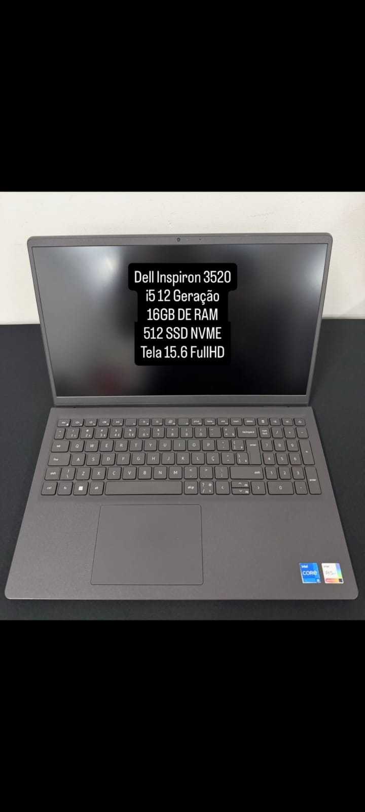 Dell Inspiron 3520 Intel i5 12ª Geração 16GB 512GB NVMe
